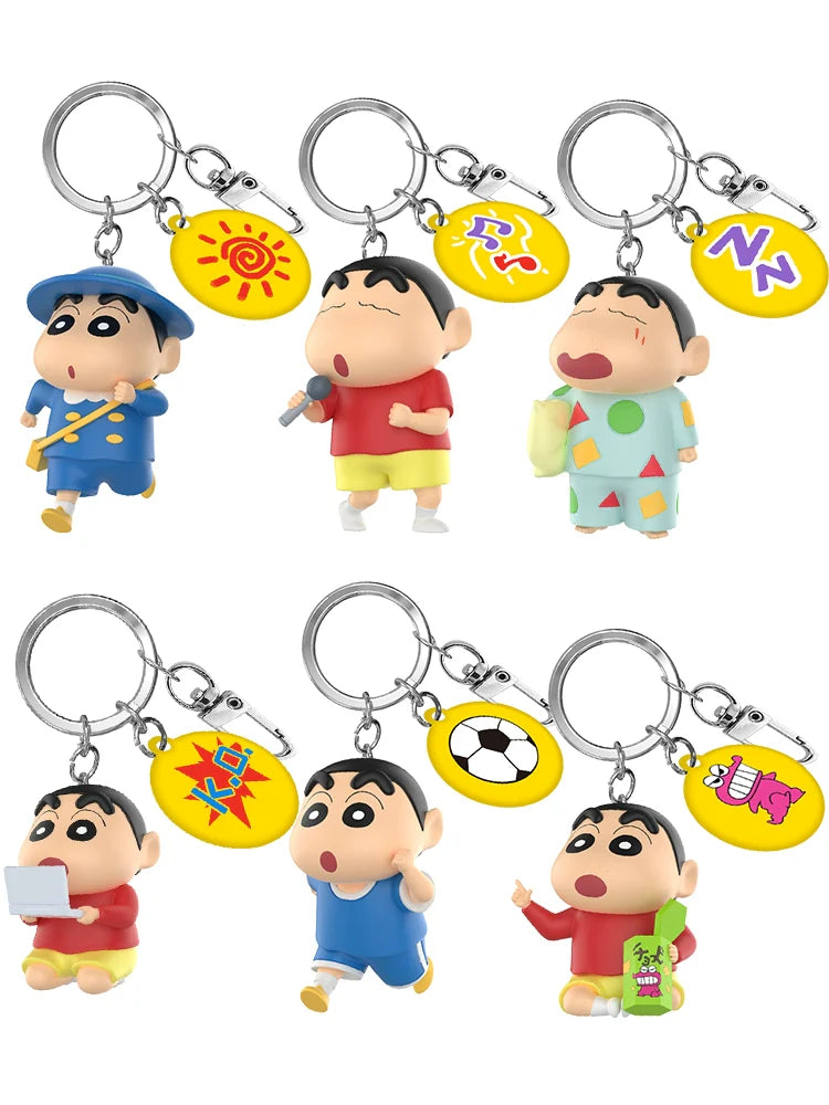 Crayon Xiaoxin 3D Doll Keychain