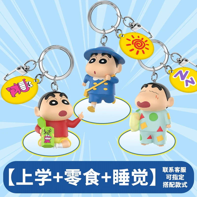 Crayon Xiaoxin 3D Doll Keychain