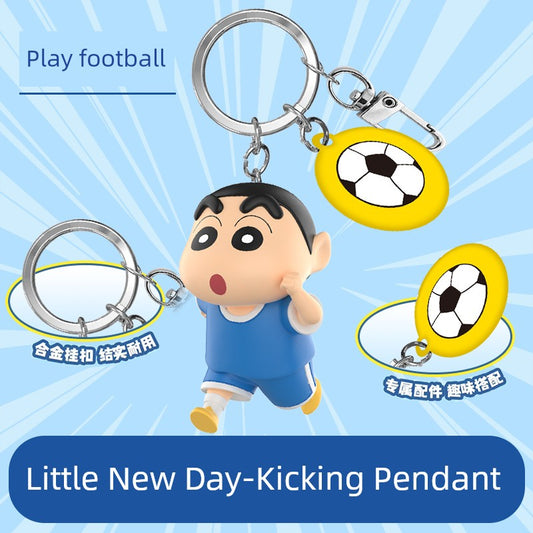 Crayon Xiaoxin 3D Doll Keychain