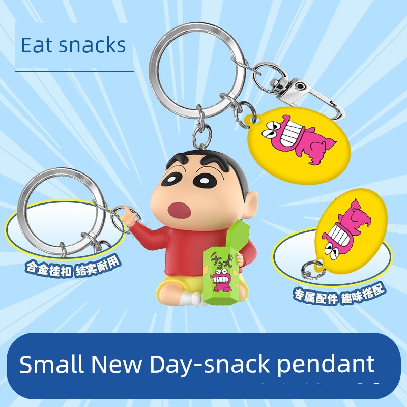 Crayon Xiaoxin 3D Doll Keychain