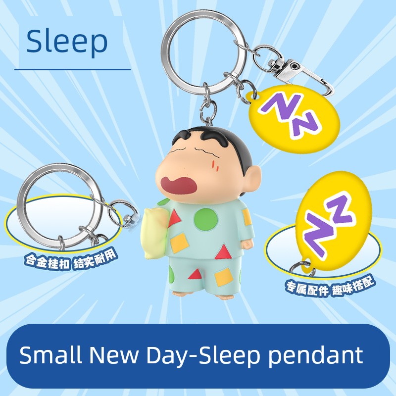 Crayon Xiaoxin 3D Doll Keychain