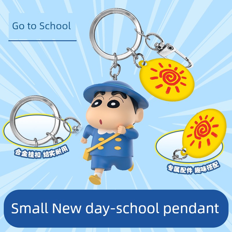Crayon Xiaoxin 3D Doll Keychain
