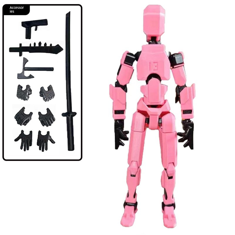 Hand-Made Model Movable Joint Assemble Figure Toy