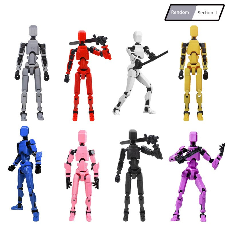 Hand-Made Model Movable Joint Assemble Figure Toy