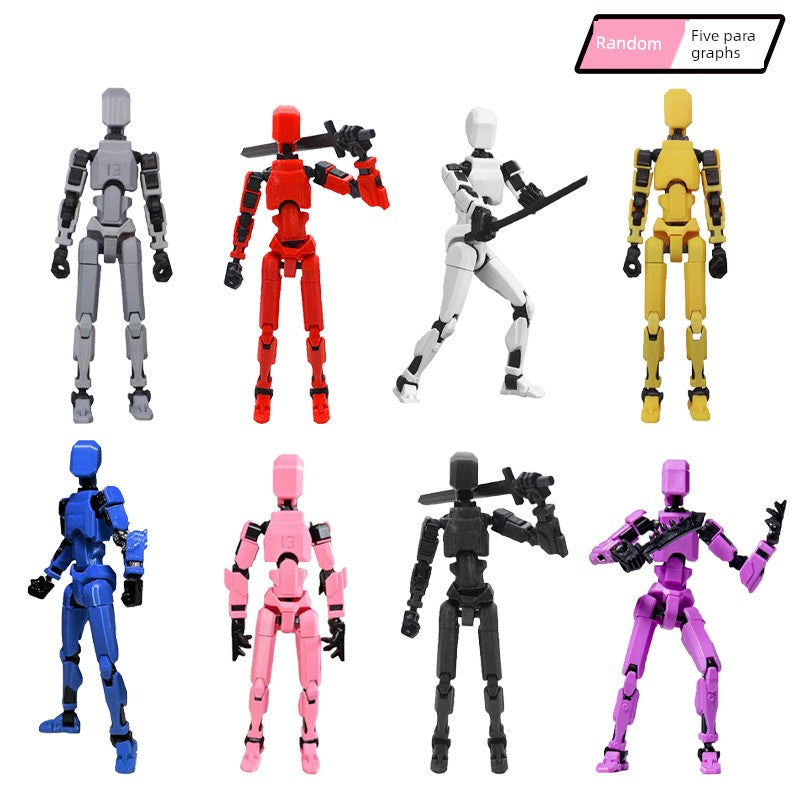Hand-Made Model Movable Joint Assemble Figure Toy