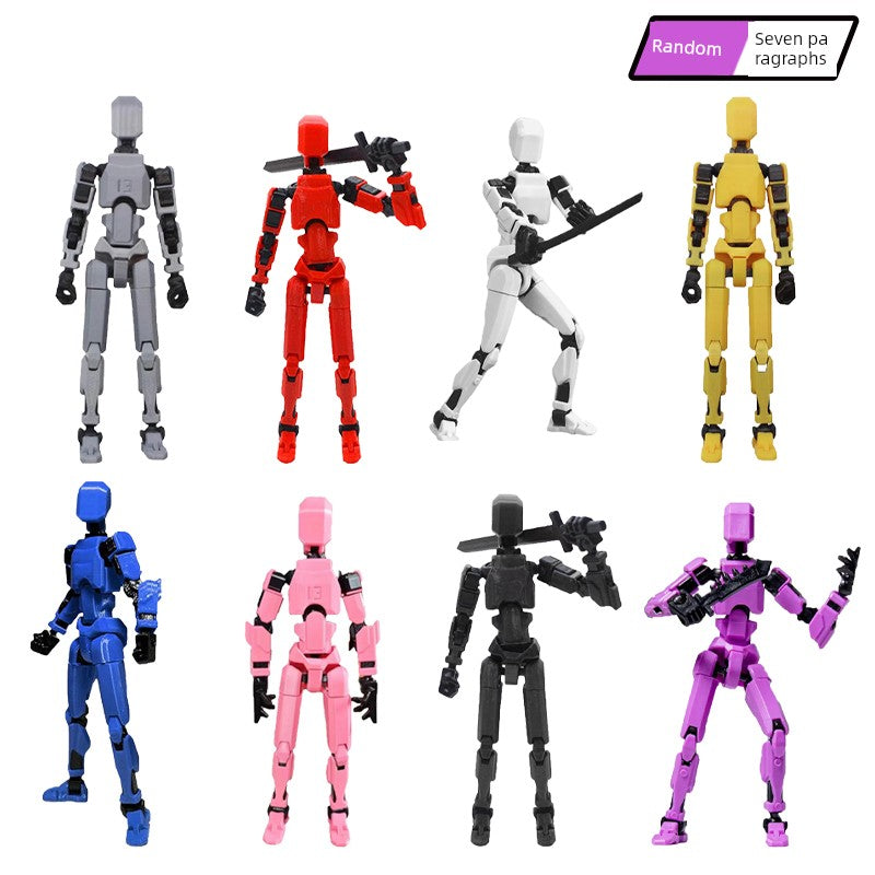 Hand-Made Model Movable Joint Assemble Figure Toy