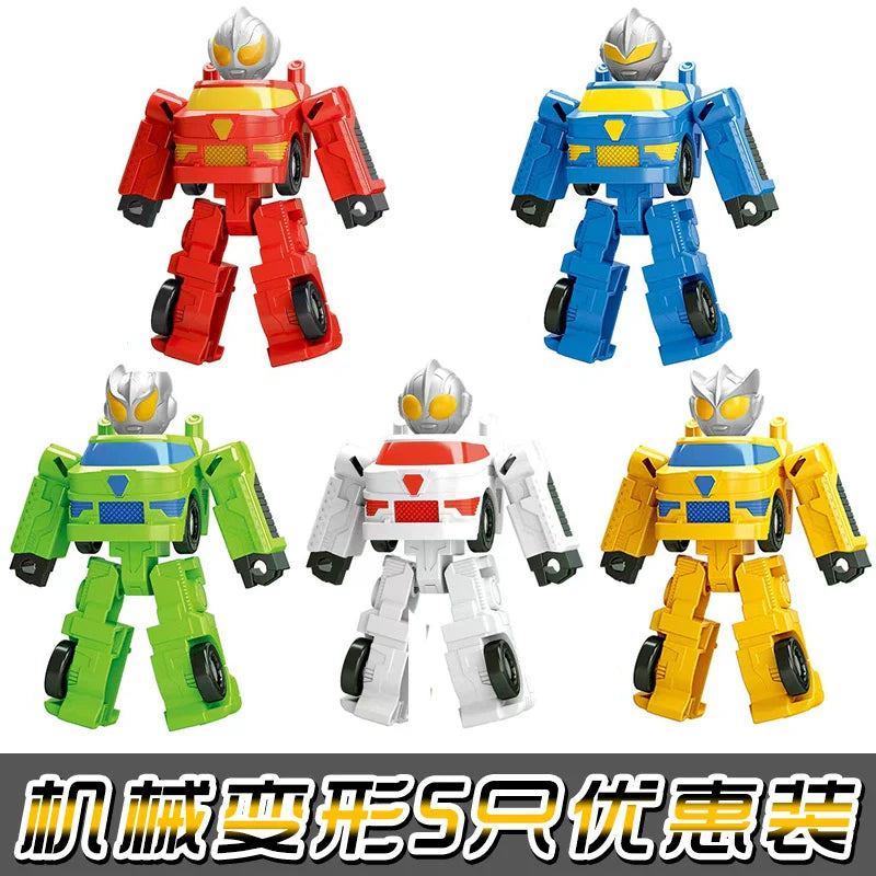 Movable Joint Doll Car Assemble Mech Deformation