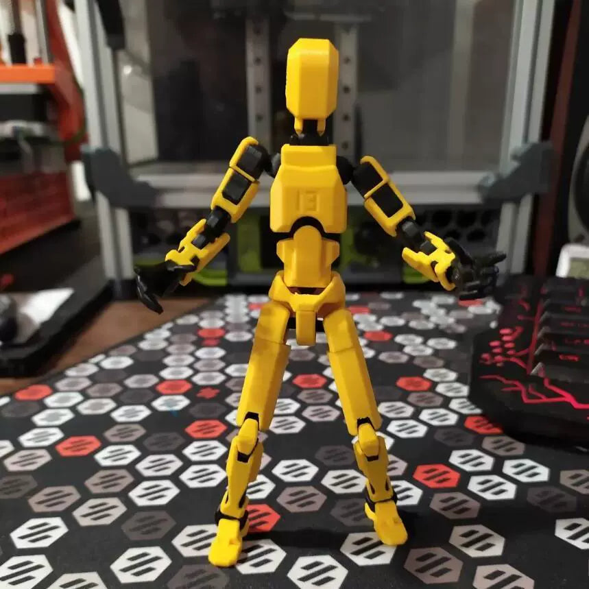 Multi-Joint Lucky Action Figure