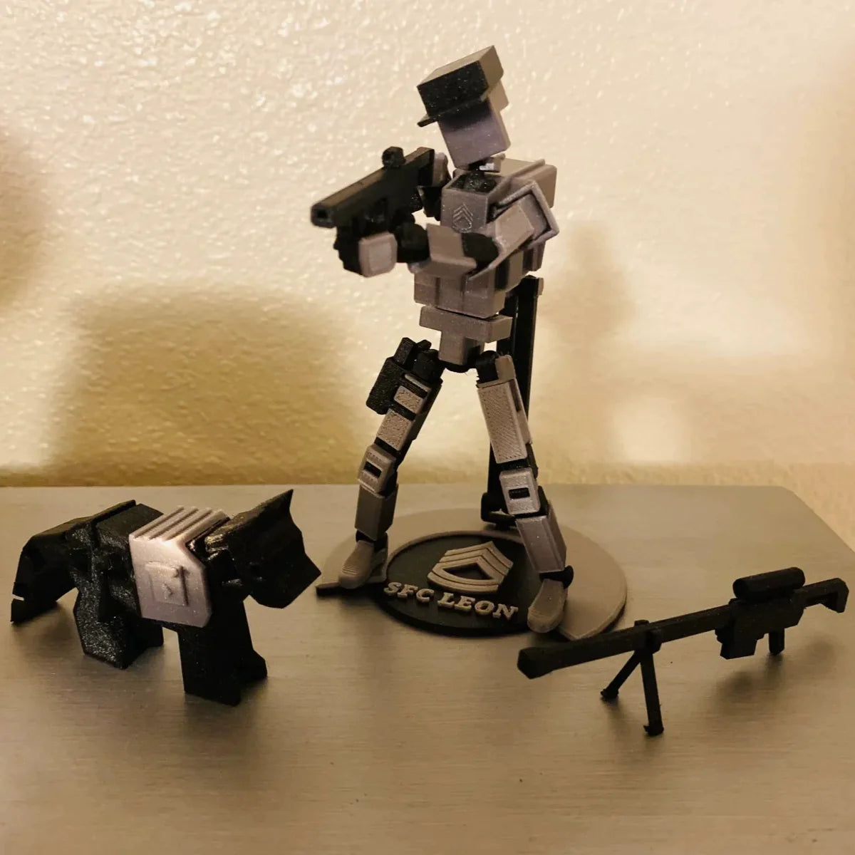 Multi-Joint Lucky Action Figure