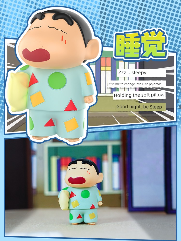 Crayon Xiaoxin 3D Doll Keychain