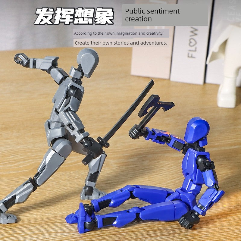 Hand-Made Model Movable Joint Assemble Figure Toy