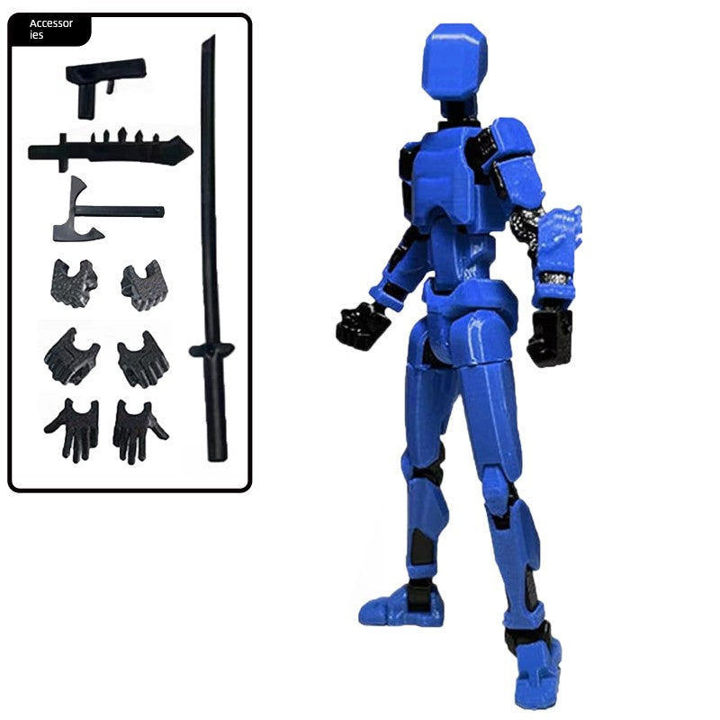 Hand-Made Model Movable Joint Assemble Figure Toy