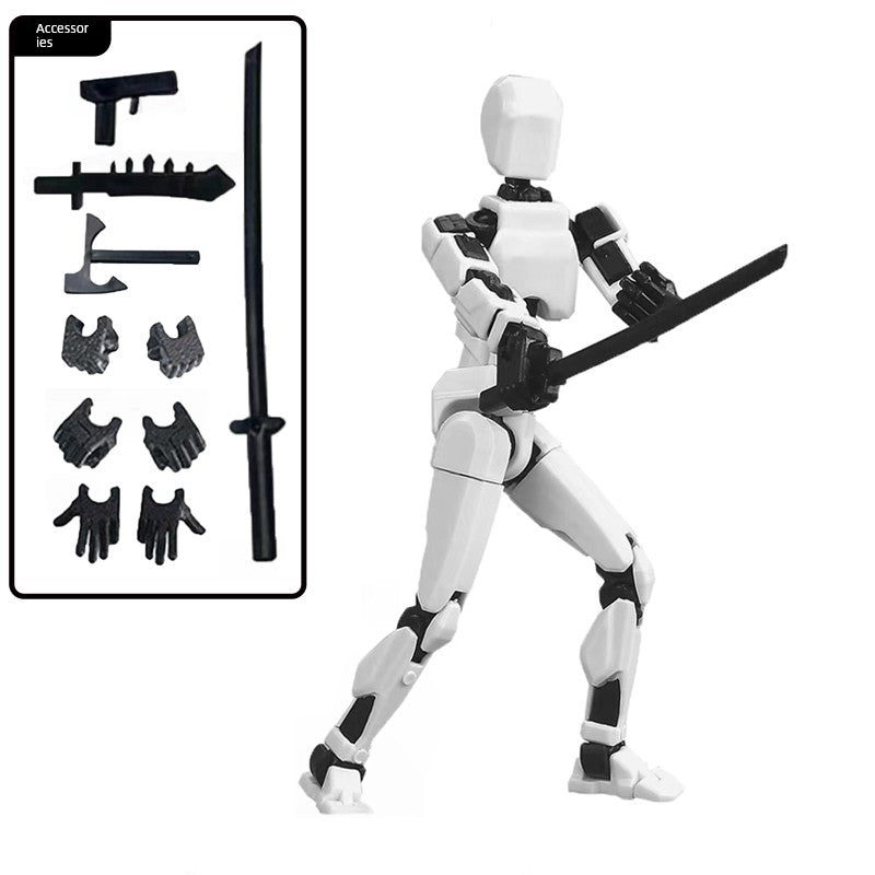 Hand-Made Model Movable Joint Assemble Figure Toy