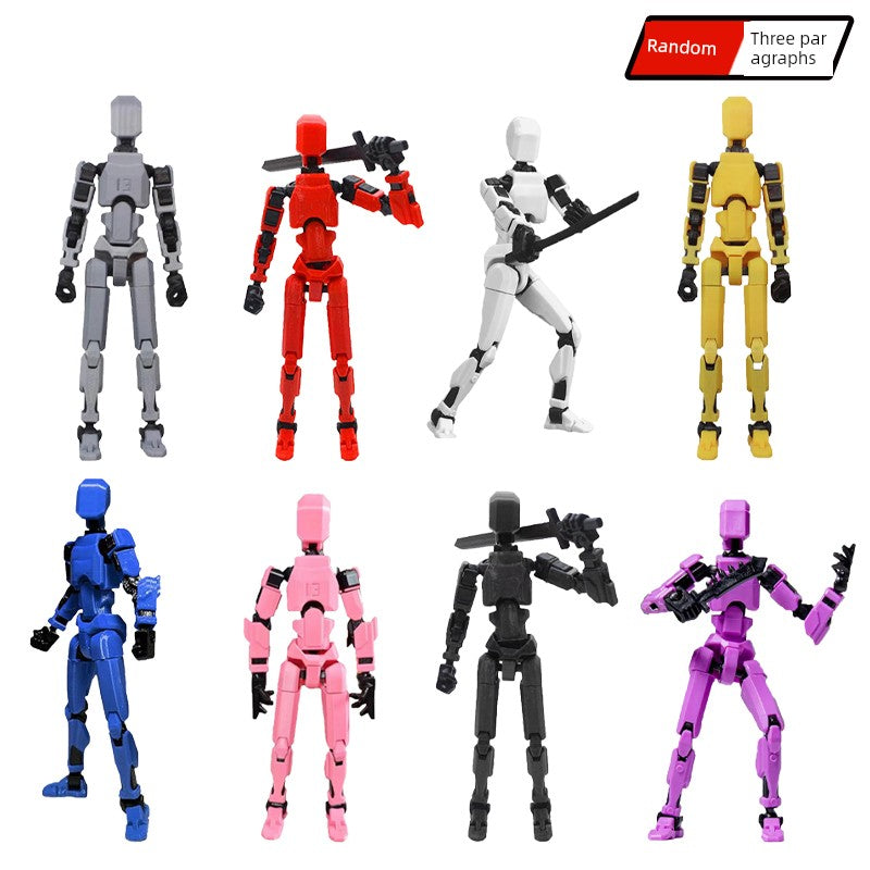 Hand-Made Model Movable Joint Assemble Figure Toy