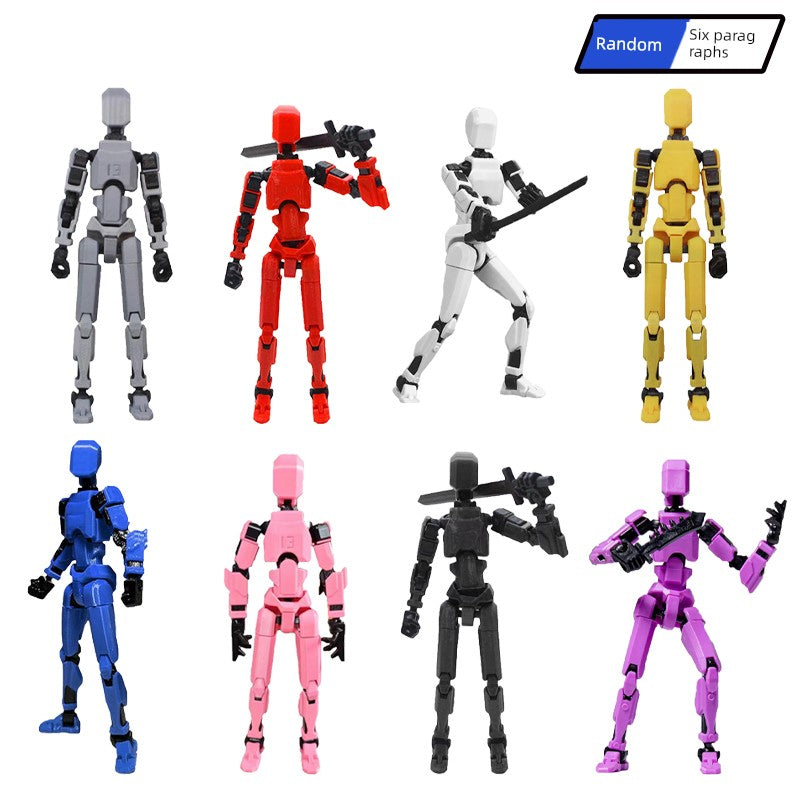 Hand-Made Model Movable Joint Assemble Figure Toy