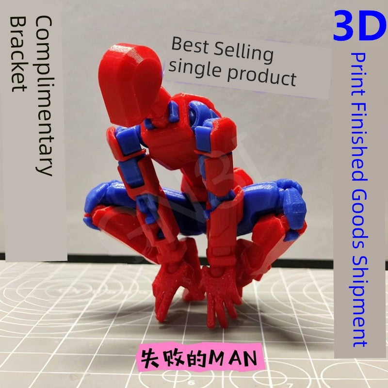 Multi-Joint Lucky Action Figure