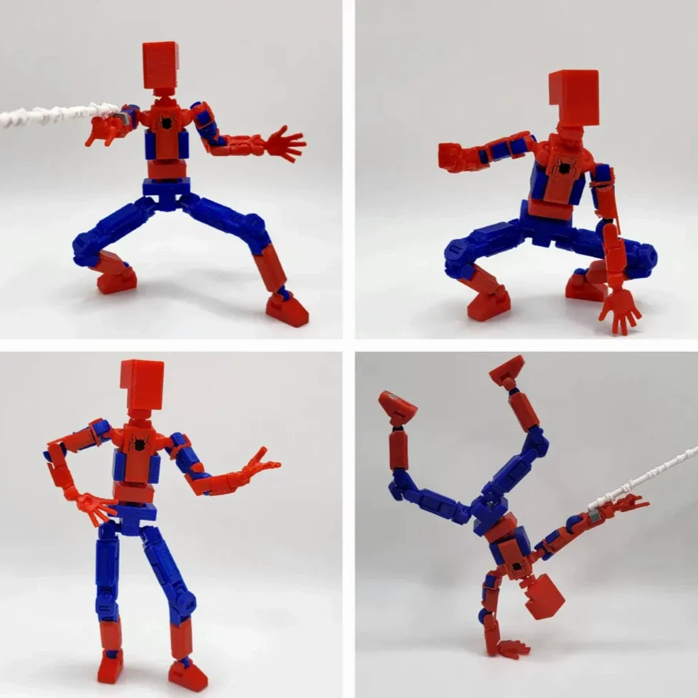 Multi-Joint Lucky Action Figure