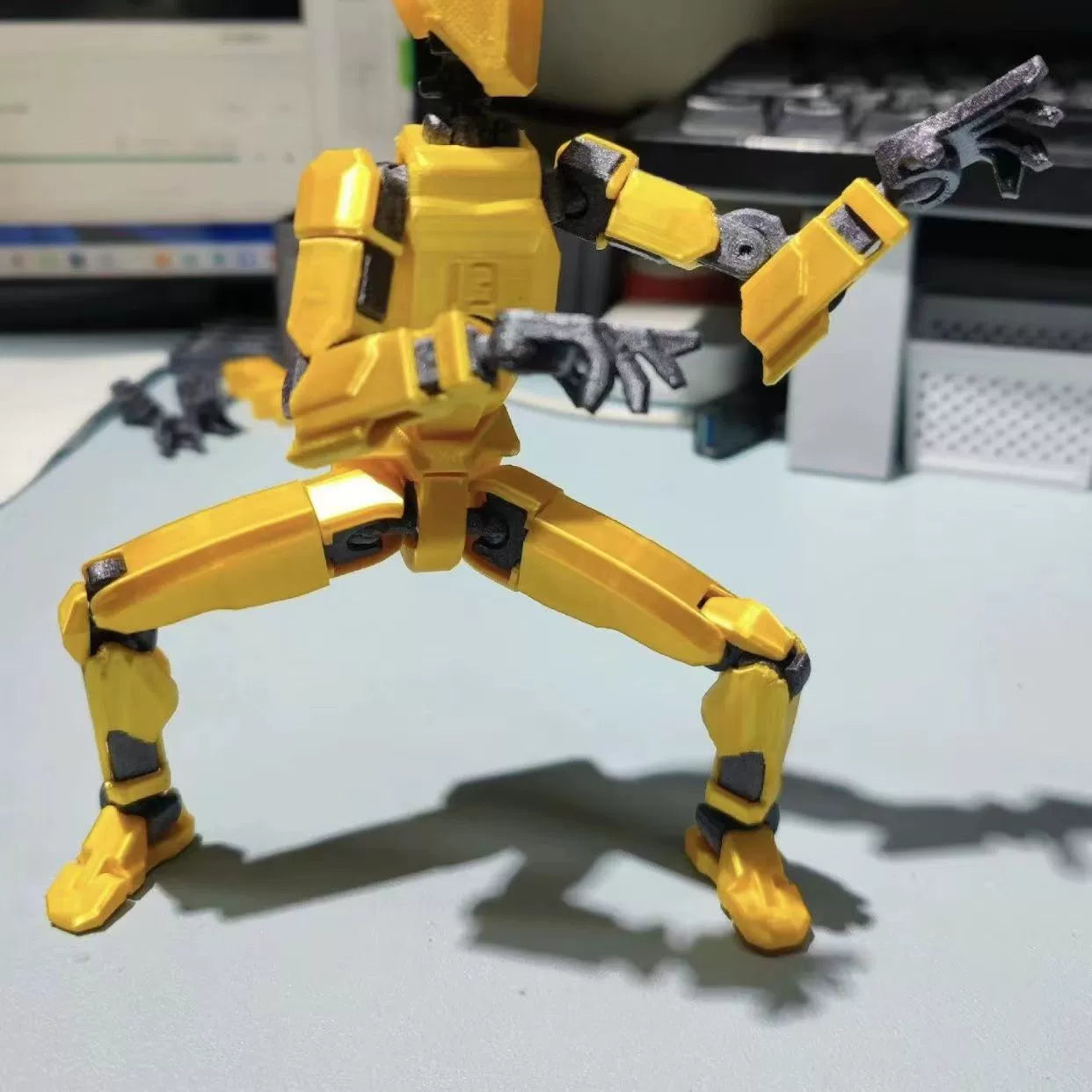 Multi-Joint Lucky Action Figure