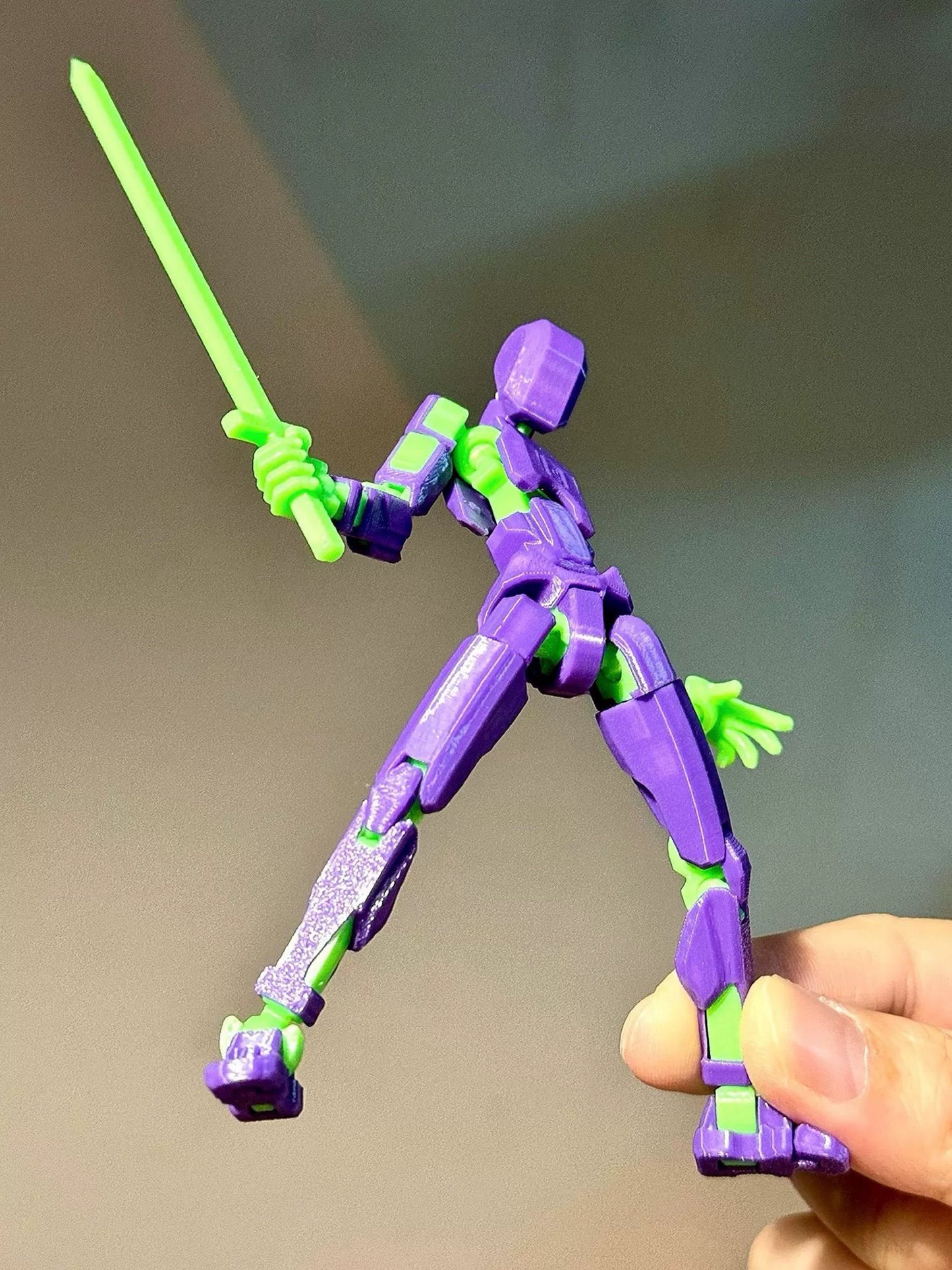 Multi-Joint Lucky Action Figure