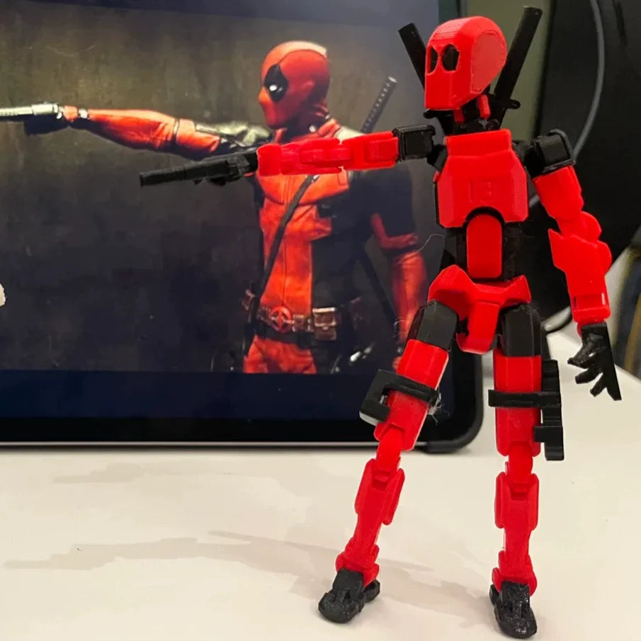 Multi-Joint Lucky Action Figure