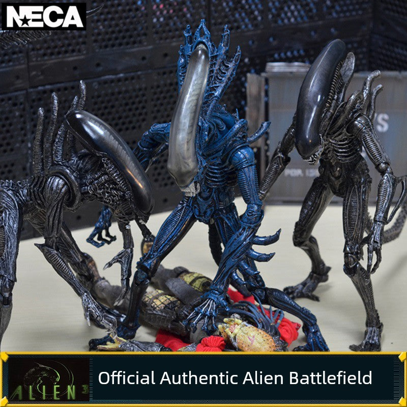 NECA Nexus Ops Iron Warrior: Hand-Made Alien Doll