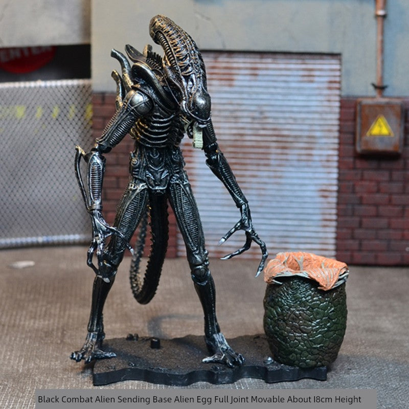 NECA Nexus Ops Iron Warrior: Hand-Made Alien Doll