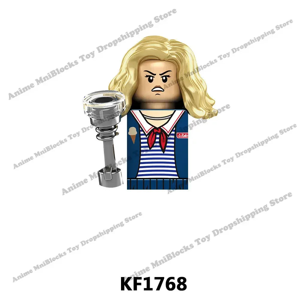 Stranger Things Mini Action Toy Figures Building Blocks