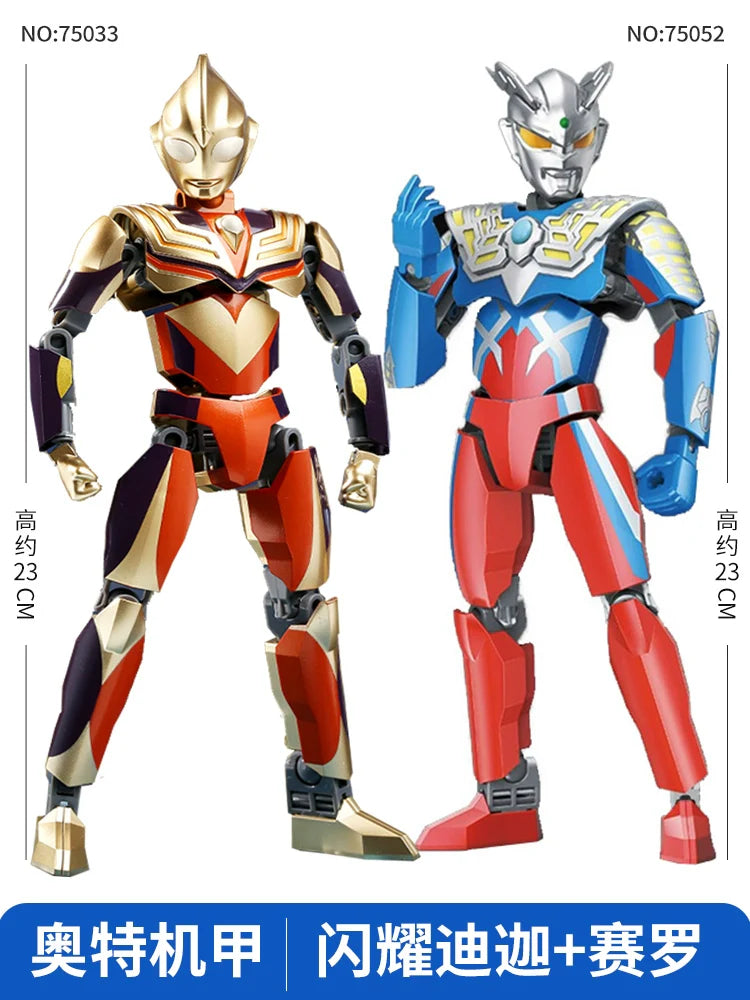 Ultraman Building Blocks Gold Celo Assemble
